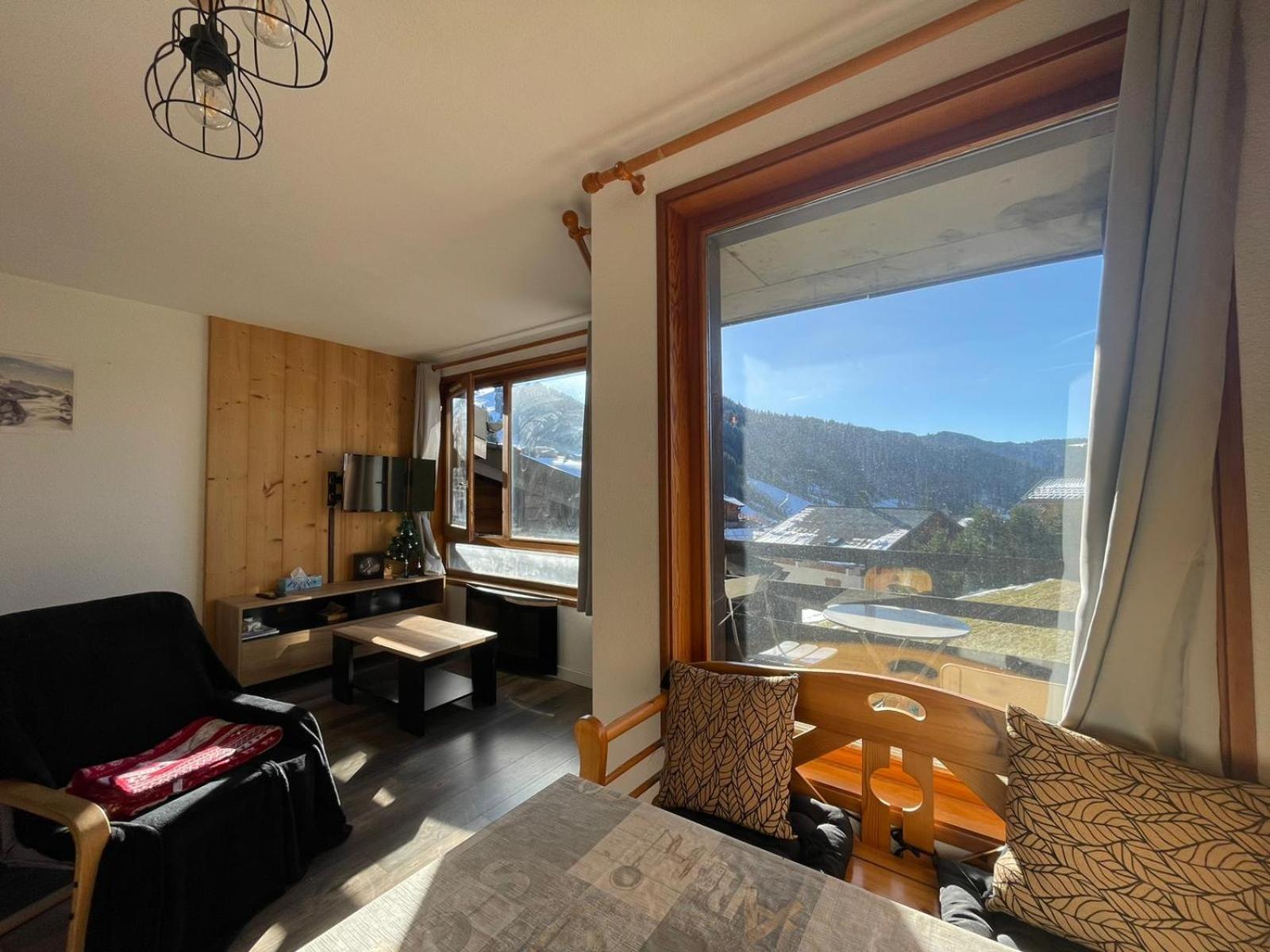 Studio Cabine Cosy A 5Min A Pieds Des Pistes Et Du Centre Ville Les Gets Bagian luar foto